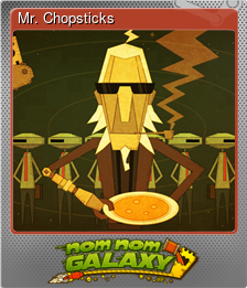 Series 1 - Card 3 of 6 - Mr. Chopsticks