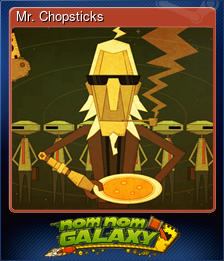 Series 1 - Card 3 of 6 - Mr. Chopsticks