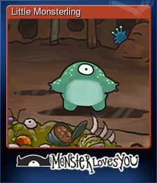 Series 1 - Card 1 of 5 - Little Monsterling