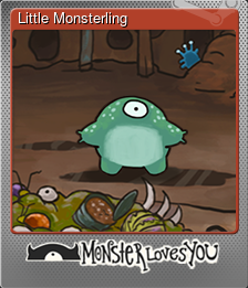 Series 1 - Card 1 of 5 - Little Monsterling