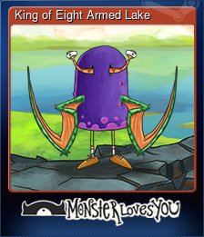 Series 1 - Card 5 of 5 - King of Eight Armed Lake