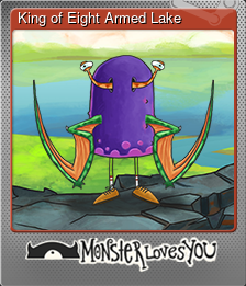 Series 1 - Card 5 of 5 - King of Eight Armed Lake