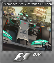 Series 1 - Card 7 of 11 - Mercedes AMG Petronas F1 Team