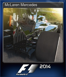 Series 1 - Card 6 of 11 - McLaren Mercedes