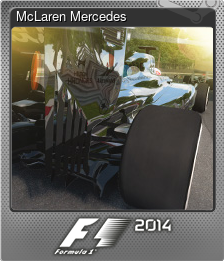 Series 1 - Card 6 of 11 - McLaren Mercedes