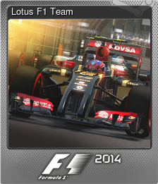 Series 1 - Card 4 of 11 - Lotus F1 Team