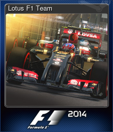 Series 1 - Card 4 of 11 - Lotus F1 Team