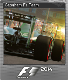 Series 1 - Card 1 of 11 - Caterham F1 Team