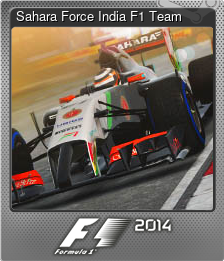 Series 1 - Card 3 of 11 - Sahara Force India F1 Team