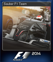 Series 1 - Card 9 of 11 - Sauber F1 Team