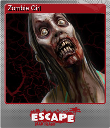 Series 1 - Card 6 of 7 - Zombie Girl