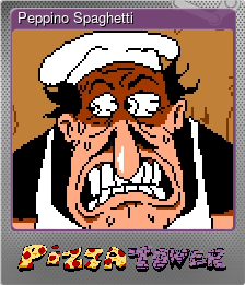 Series 1 - Card 1 of 9 - Peppino Spaghetti