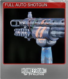 Series 1 - Card 4 of 9 - FULL AUTO SHOTGUN