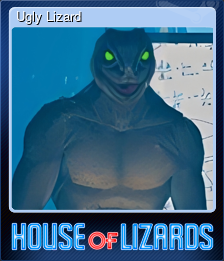 Series 1 - Card 10 of 11 - Ugly Lizard