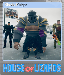 Series 1 - Card 9 of 11 - Slavic Knight