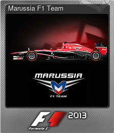 Series 1 - Card 10 of 11 - Marussia F1 Team