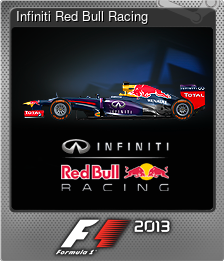 Series 1 - Card 1 of 11 - Infiniti Red Bull Racing