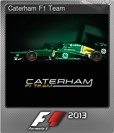 Series 1 - Card 11 of 11 - Caterham F1 Team