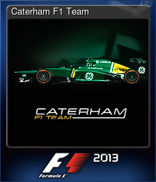 Series 1 - Card 11 of 11 - Caterham F1 Team