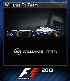 Series 1 - Card 9 of 11 - Williams F1 Team