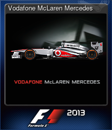 Series 1 - Card 5 of 11 - Vodafone McLaren Mercedes