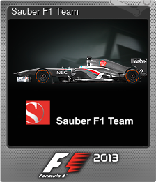 Series 1 - Card 7 of 11 - Sauber F1 Team