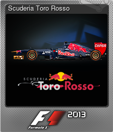 Series 1 - Card 8 of 11 - Scuderia Toro Rosso