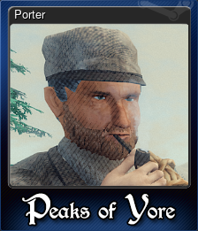 Series 1 - Card 6 of 12 - Porter