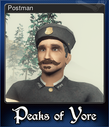 Series 1 - Card 10 of 12 - Postman