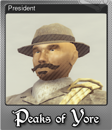 Series 1 - Card 4 of 12 - President