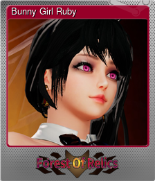 Series 1 - Card 9 of 9 - Bunny Girl Ruby