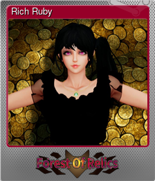 Series 1 - Card 6 of 9 - Rich Ruby
