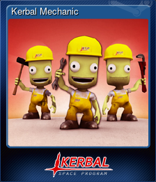 Series 1 - Card 6 of 8 - Kerbal Mechanic