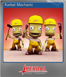 Series 1 - Card 6 of 8 - Kerbal Mechanic