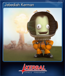 Series 1 - Card 3 of 8 - Jebediah Kerman