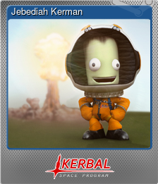Series 1 - Card 3 of 8 - Jebediah Kerman