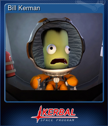 Series 1 - Card 1 of 8 - Bill Kerman