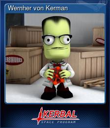 Series 1 - Card 8 of 8 - Wernher von Kerman