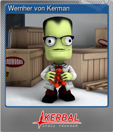 Series 1 - Card 8 of 8 - Wernher von Kerman