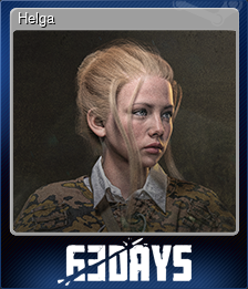 Series 1 - Card 1 of 5 - Helga