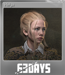 Series 1 - Card 1 of 5 - Helga