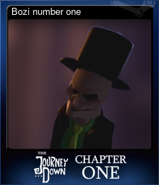 Series 1 - Card 5 of 5 - Bozi number one