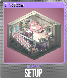 Series 1 - Card 5 of 5 - Pink Room