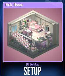 Series 1 - Card 5 of 5 - Pink Room