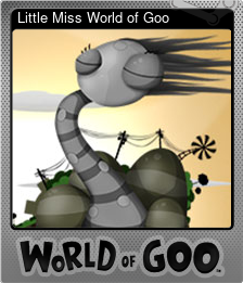 Series 1 - Card 3 of 5 - Little Miss World of Goo