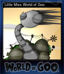 Series 1 - Card 3 of 5 - Little Miss World of Goo