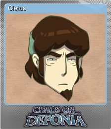 Series 1 - Card 7 of 8 - Cletus