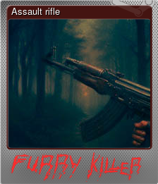 Series 1 - Card 2 of 5 - Assault rifle