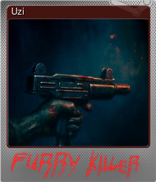Series 1 - Card 3 of 5 - Uzi