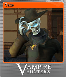 Series 1 - Card 4 of 6 - Cage